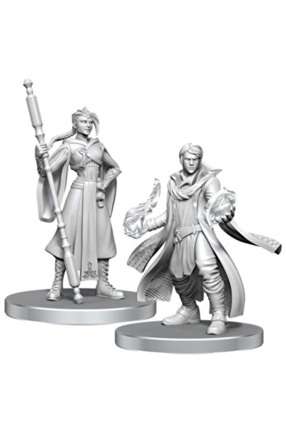 Wizkids Miniaturi nepictate cu rol critic Beauregard Lionett și Caleb Widogast