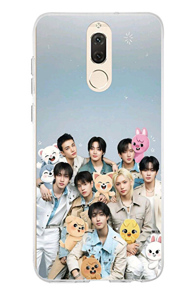 TechTree Huawei Mate 10 Lite Uyumlu Tray Kids K-Pop Grubu ve SKZOO Temalı Bas...