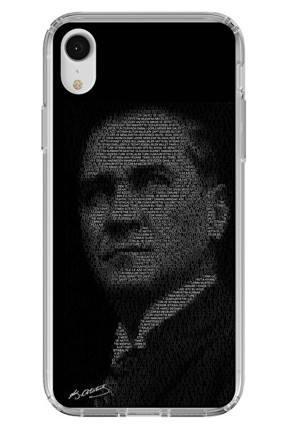 TechTree iPhone Xr Compatible Atatürk Silhouette with Youthful Inscription Pr...