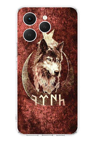 TechTree حافظة سيليكون مطبوع متوافقة مع تكنو سبارك 40 مع كتابة جوك ترك ونقش بوزكويرت