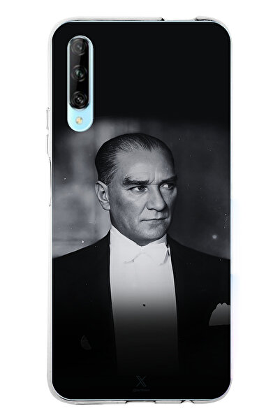 TechTree أناقة ورقيمة متوافقة مع هاتف هواوي بي سمارت برو: حافظة سيليكون مطبوع...