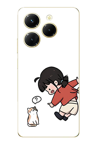 TechTree حافظة سيليكون متوافقة مع هاتف Infinix Hot 40-40 PRO - حافظة سيليكون ...