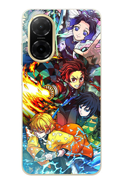 TechTree Redmi A5 Compatible Demon Slayer: Demon Slayers B Printed Silicone Case