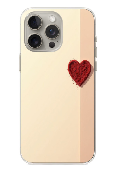 TechTree حافظة سيليكون متوافقة مع هاتف iPhone 15 PRO MAX ذات خلفية كريمية وقل...
