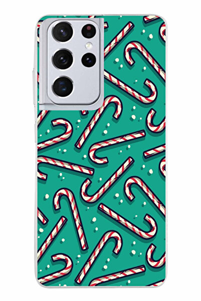 TechTree حافظة سيليكون متوافقة مع هاتف سامسونج جالاكسي S21 ULTRA موديل مطبوع ...