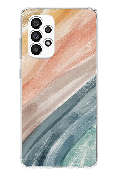 TechTree حافظة سيليكون متوافقة مع سامسونج جالاكسي A23 مطبوع