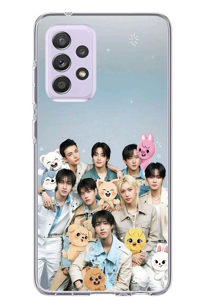 TechTree Printed Silicone Case Compatible with Samsung Galaxy A72, Tray Kids ...