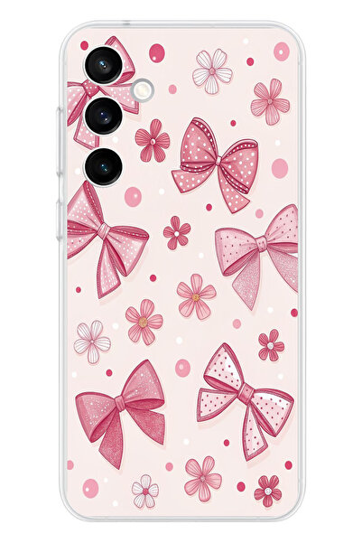 TechTree حافظة سيليكون متوافقة مع هاتف سامسونج جالاكسي S23 FE، باللون الوردي،...