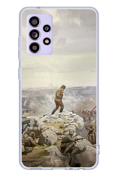 TechTree Samsung Galaxy A52-A52S Compatible Commander-In-Chief Independence Ataturk Printed Silicone Case