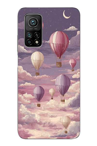 TechTree حافظة سيليكون متوافقة مع هاتف Xiaomi Mi 10T-10T PRO باللون الأرجواني...