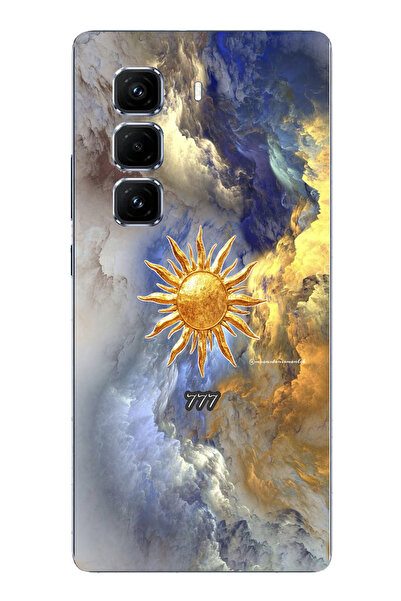 TechTree حافظة سيليكون متوافقة مع هاتف Infinix Hot 50 PRO PLUS+ بتصميم 777 Su...