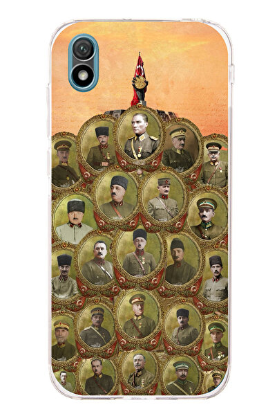 TechTree حافظة سيليكون لهاتف هواوي Y5 2019 - متوافقة مع Honor 8S، أتاتورك وقا...