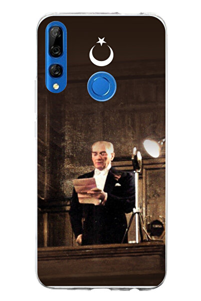 TechTree حافظة سيليكون متوافقة مع هاتف Huawei Y9 Prime (2019) من أتاتورك Firs...