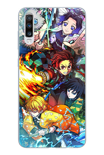 TechTree حافظة سيليكون متوافقة مع هاتف سامسونج جالاكسي A50-A30S: حافظة من الس...