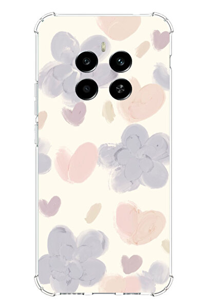 TechTree حافظة سيليكون متوافقة مع هاتف Realme 12 4G-12 Plus من Paint Garden F...