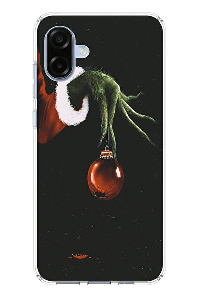 TechTree حافظة سيليكون متوافقة مع هاتف سامسونج جالاكسي A07 باللون الأخضر وكرة...