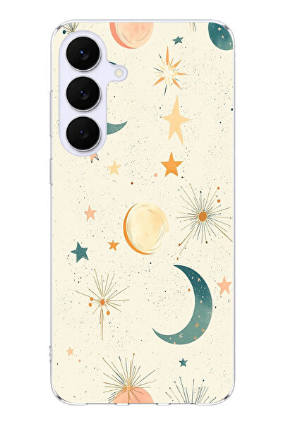 TechTree حافظة سيليكون متوافقة مع هاتف سامسونج جالاكسي S25 FE ذات خلفية كريمي...