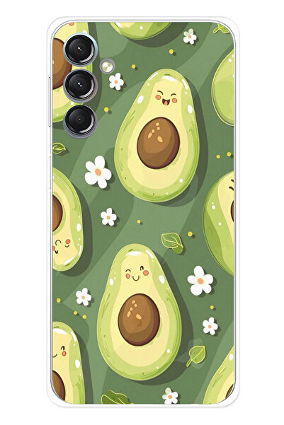 TechTree حافظة سيليكون متوافقة مع هاتف سامسونج جالاكسي A24 باللون الأخضر اللط...