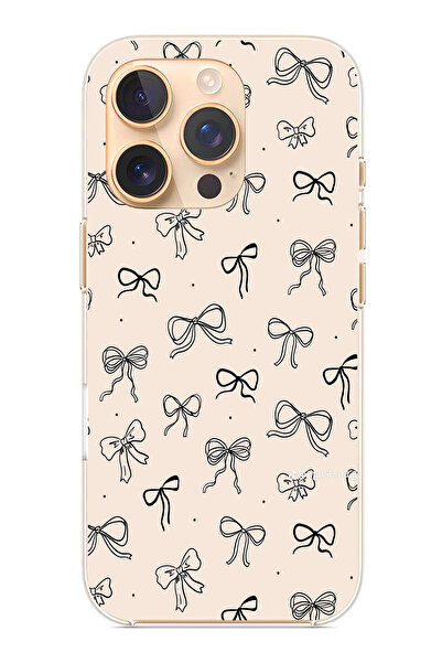 TechTree حافظة سيليكون متوافقة مع هاتف iPhone 16 PRO باللون الأسود ونمط الفيو...