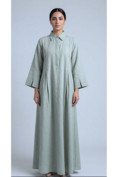 Rokon Dana جلابيه انيقه بياقه عصريه تناسب ايضاً في فتره الرضاعه