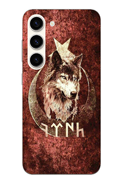 TechTree حافظة سيليكون مطبوع متوافقة مع هاتف سامسونج جالاكسي S23 مع كتابة جوك...