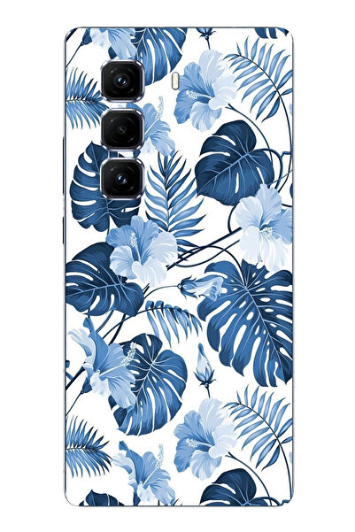 TechTree حافظة سيليكون مطبوع متوافقة مع هاتف Infinix Hot 50 PRO PLUS+ بنمط أو...