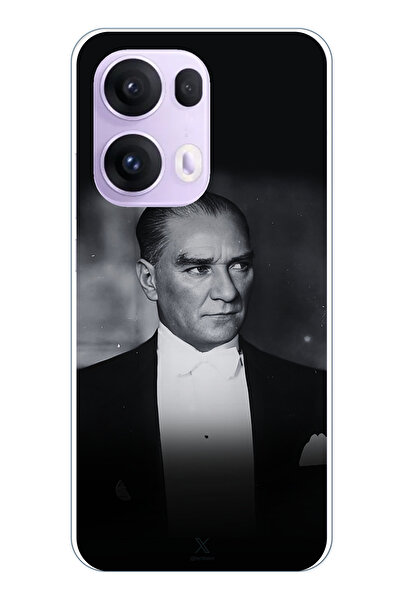 TechTree أوبو رينو 13 برو متوافق مع الأناقة والنبل: حافظة سيليكون مطبوع مع تص...