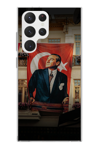 TechTree حافظة سيليكون متوافقة مع هاتف سامسونج جالاكسي S22 الترا بتفاصيل العل...