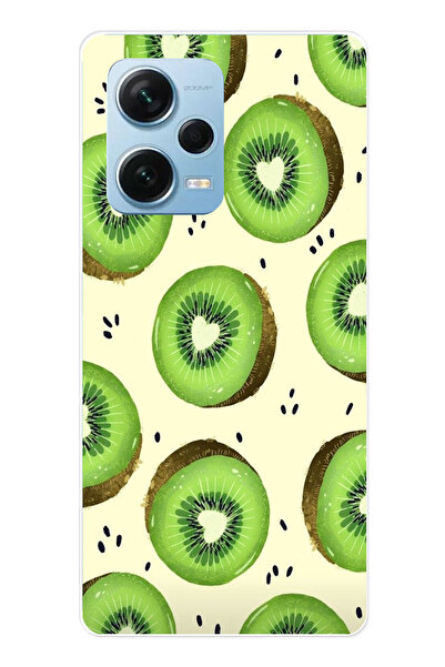 TechTree حافظة سيليكون متوافقة مع هاتف Redmi Note 12 PRO 5G وشرائح الكيوي الأ...