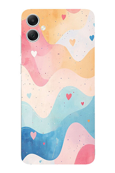 TechTree حافظة سيليكون متوافقة مع هاتف سامسونج جالاكسي A05 ذات ألوان باستيل و...