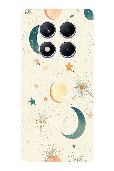 TechTree حافظة سيليكون متوافقة مع هاتف Redmi Note 14 PRO PLUS ذات خلفية كريمي...