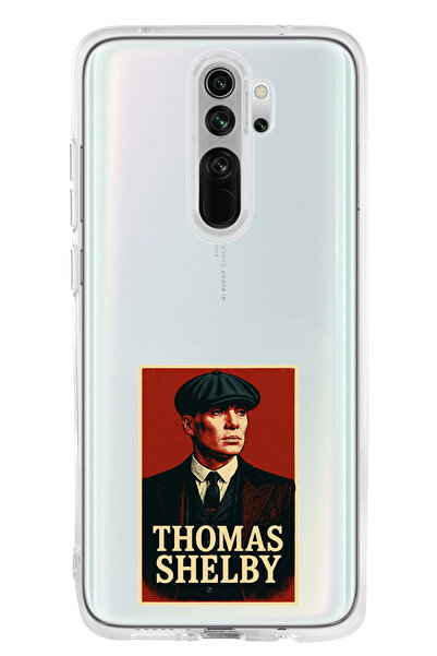 TechTree حافظة سيليكون متوافقة مع هاتف Redmi Note 8 من Thomas Shelby Banner م...