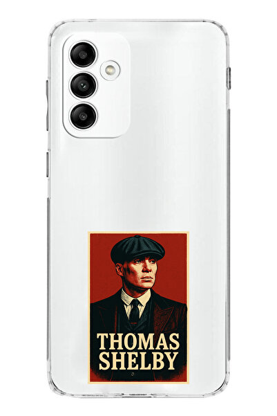 TechTree حافظة سيليكون متوافقة مع هاتف سامسونج جالاكسي A05s من توماس شيلبي مطبوع