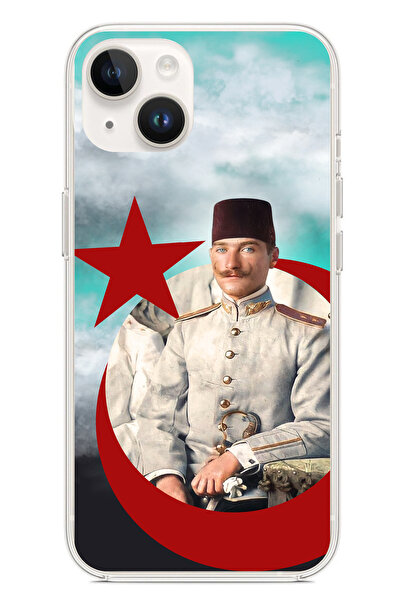 TechTree حافظة سيليكون متوافقة مع هاتف iPhone 14 PLUS من Young Years Ataturk ...