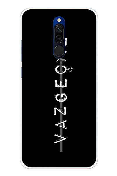 TechTree Redmi 8 Compatible Printed Silicone Case with Forget-Me-Not Written ...