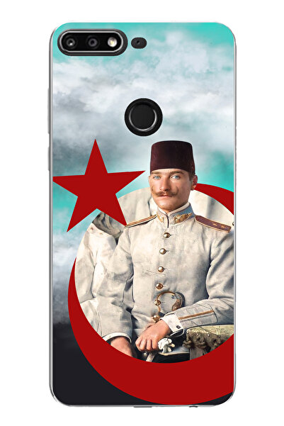 TechTree حافظة سيليكون لهاتف هواوي Y7 2018 - Honor 7C متوافقة مع الشباب في سن...