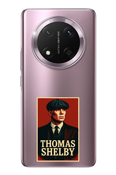TechTree حافظة سيليكون متوافقة مع هاتف Honor Magic 7 Lite من Thomas Shelby مطبوع