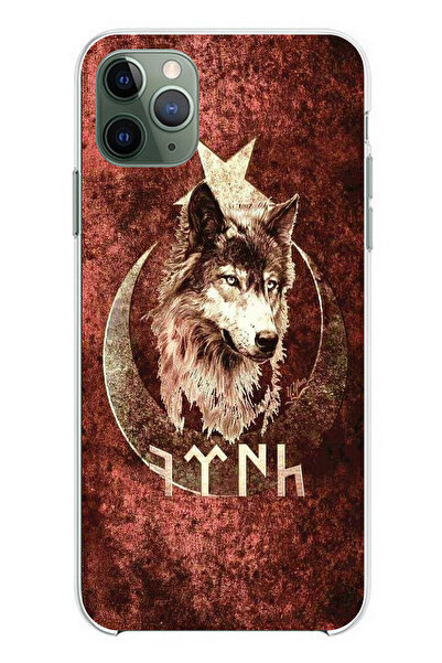 TechTree iPhone 11 Pro Max Compatible Printed Silicone Case with Turkish Writ...