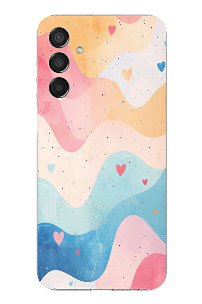 TechTree حافظة سيليكون متوافقة مع هاتف سامسونج جالاكسي M15 ذات ألوان باستيل و...