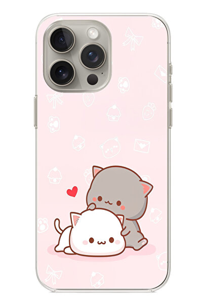 TechTree حافظة سيليكون متوافقة مع هاتف iPhone 15 PRO MAX لطيفة وريموتية مطبوع