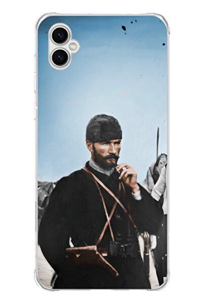 TechTree حافظة سيليكون متوافقة مع هاتف سامسونج جالاكسي A04 من أتاتورك سيهيفيد...