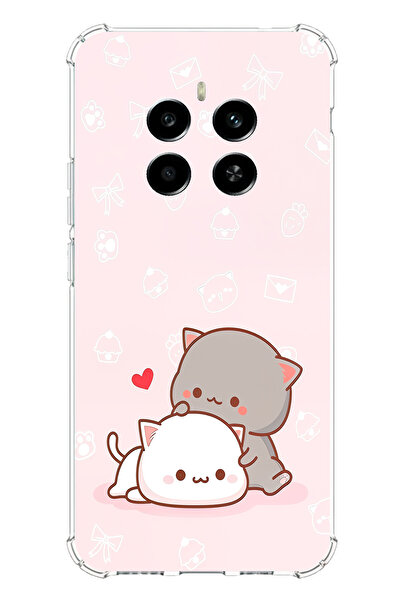 TechTree حافظة سيليكون مطبوع متوافقة مع هاتف Realme 12 4G-12 Plus