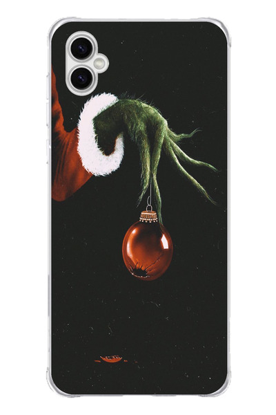 TechTree حافظة سيليكون متوافقة مع هاتف سامسونج جالاكسي A04 باللون الأخضر وكرة...