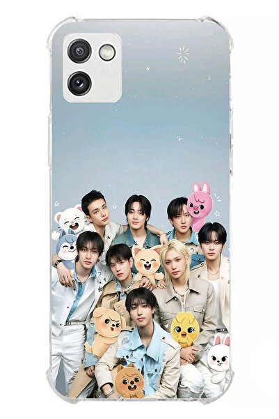 TechTree Printed Silicone Case Compatible with Samsung Galaxy A03, Tray Kids ...