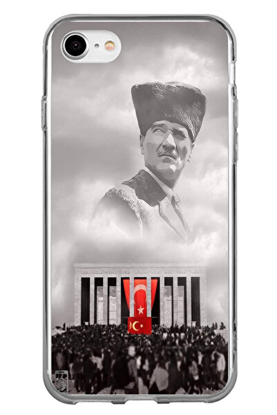 TechTree iPhone 6 - 6S Compatible Ataturk with a Kalpak over the Clouds Print...