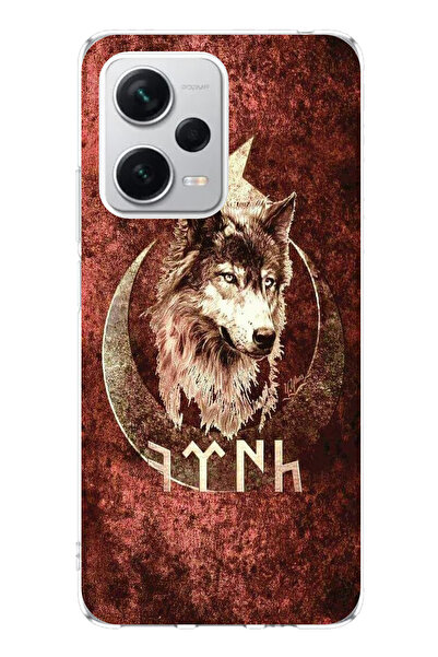 TechTree حافظة سيليكون مطبوع متوافقة مع هاتف Redmi Note 12 PRO PLUS مع نمط جو...