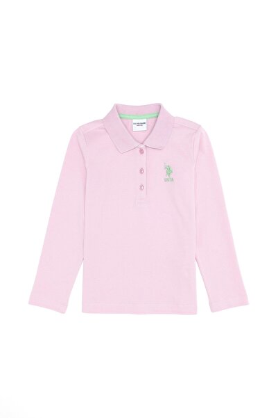 U.S. Polo Assn. Детска блуза Magnolia Basic за момичета