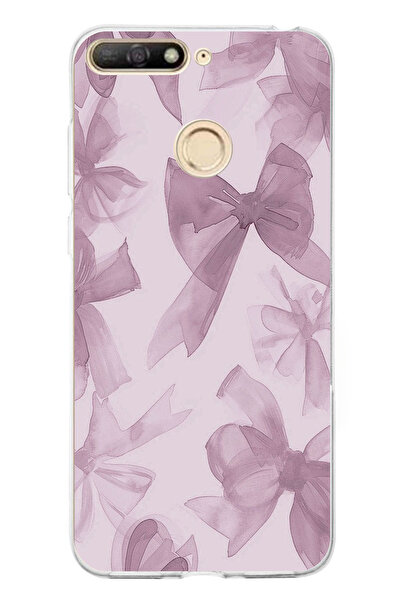 TechTree حافظة سيليكون لهاتف هواوي Y6 2018 - Honor 7A متوافقة مع فيوليت تون ف...