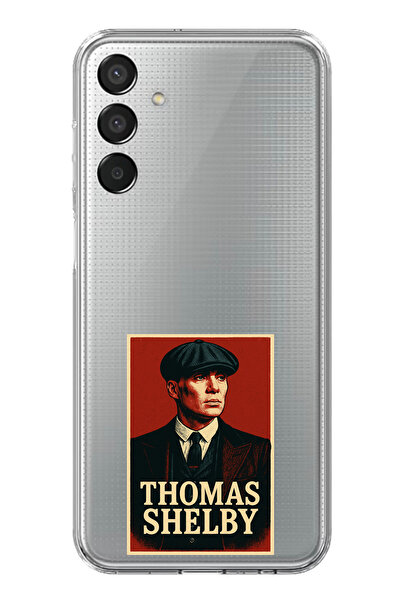 TechTree حافظة سيليكون متوافقة مع هاتف سامسونج جالاكسي M15 من توماس شيلبي مطبوع