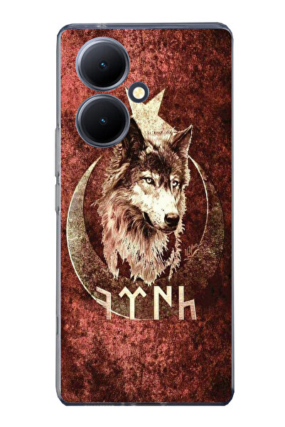 TechTree جراب سيليكون مطبوع متوافق مع هاتف Vivo V29 Lite 5G مع كتابة جوك ترك ...